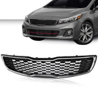 Front Bumper Upper Grille for Kia Forte5 Hatchback (2017–2018)