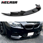 Gloss Black Front Bumper Lip Spoiler for BMW F10 5 Series M Sport (2011–2016)