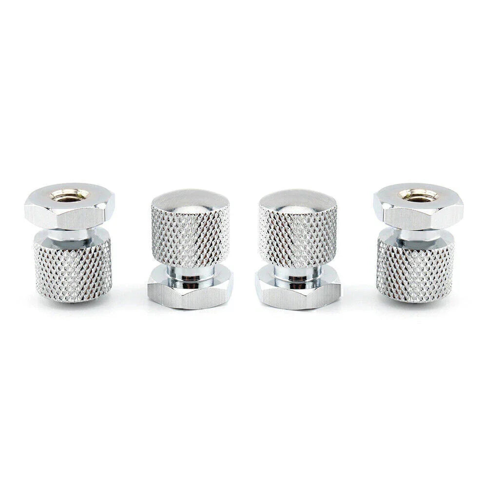 4 x Solo Seat Mounting Nuts 1/4"-20 for Harley Touring (2009-2023)