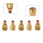 5PCS 45V44 Gas Lens Collet Body 2.4mm for WP-9/20/25 TIG Welding Torch