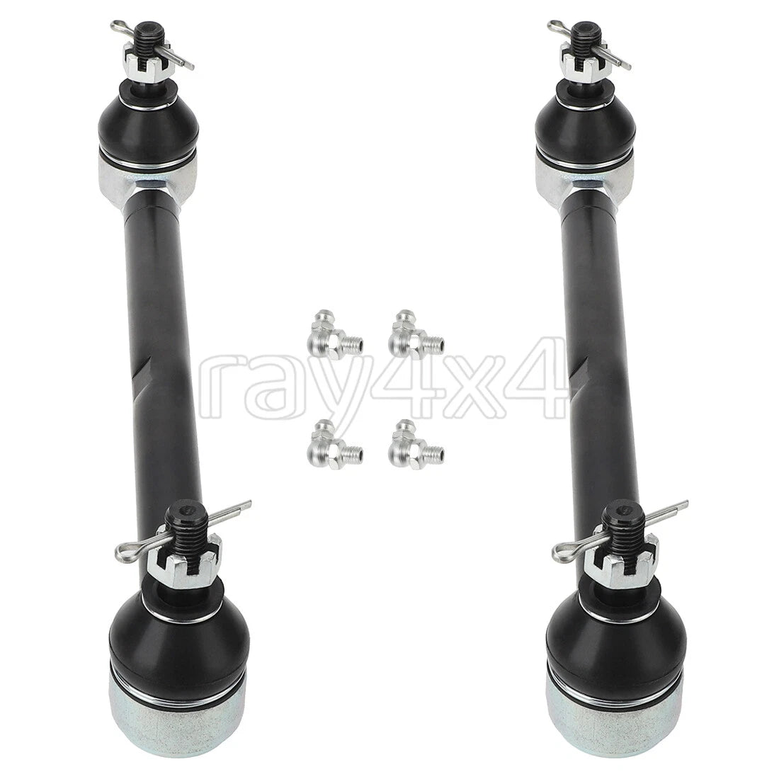 2x Steering Tie Rod & Shaft Assembly for EZGO TXT Medalist (1994–2000)