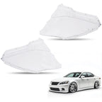 Headlight Lens Cover Clear Pair for Lexus IS250 IS300 IS350 (2006–2013)