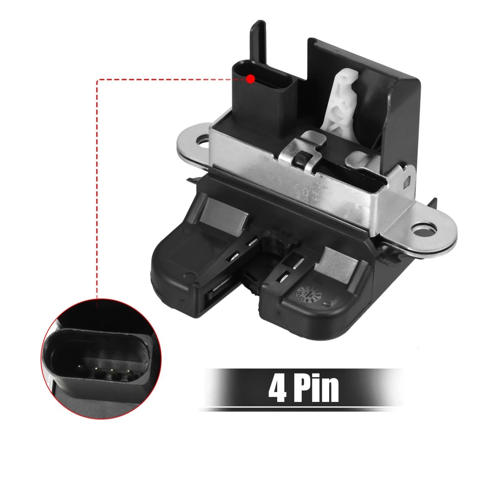 Trunk Latch Tailgate Lock 5M0827505E for Volkswagen Tiguan (2009–2017)