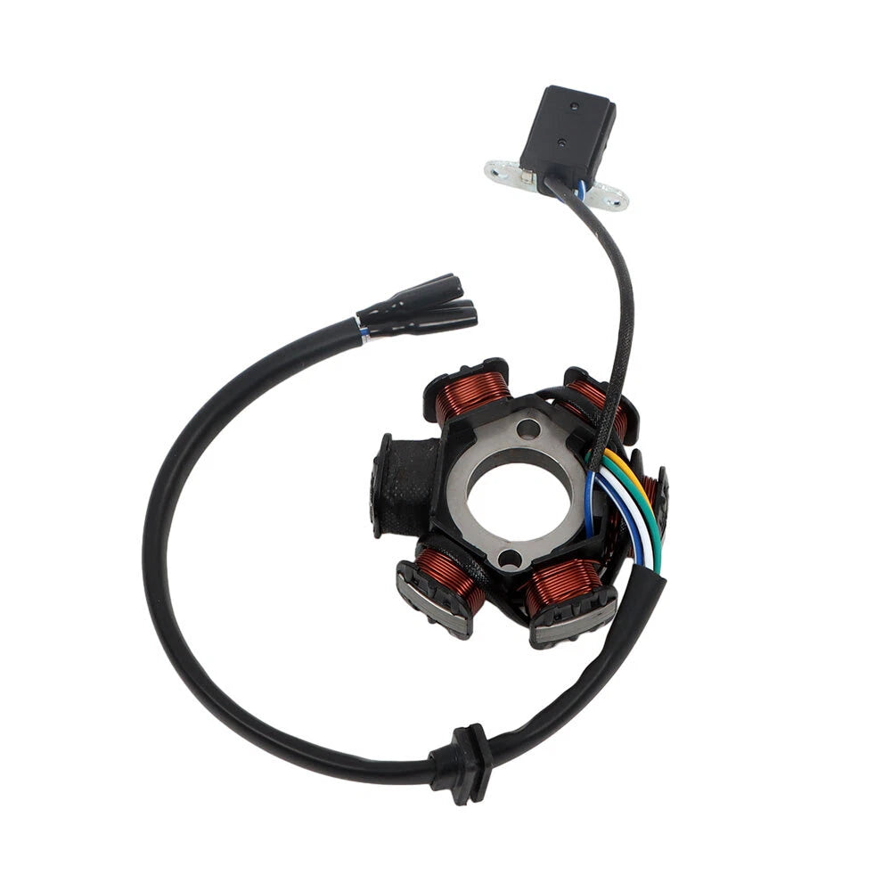 Coil Pole Magneto Flywheel Stator for 50cc 70cc 110cc 125cc PIT Quad ATV