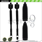 Set of 2 Front Tie Rod Ends for Toyota Corolla (2003–2008) EV470