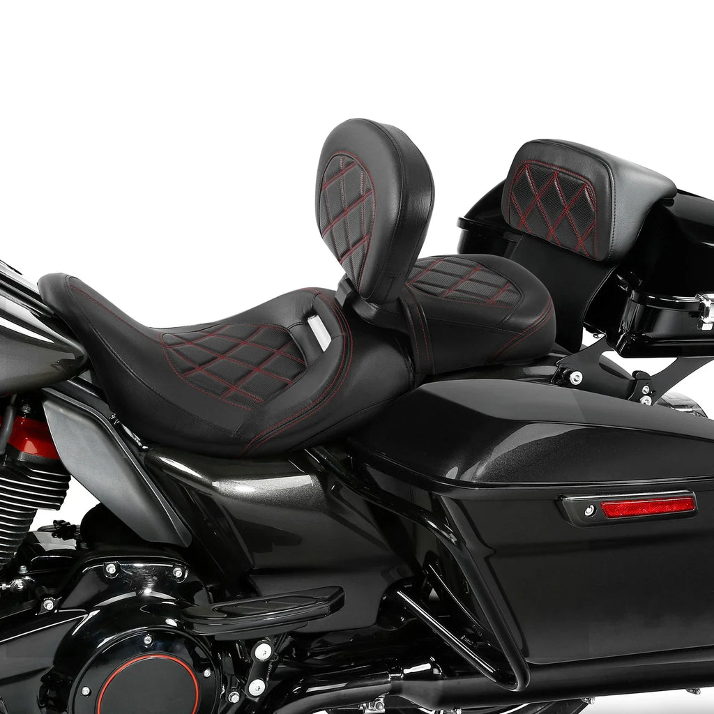 Driver & Passenger Seats Backrest for Harley Street Glide (2014-2023)