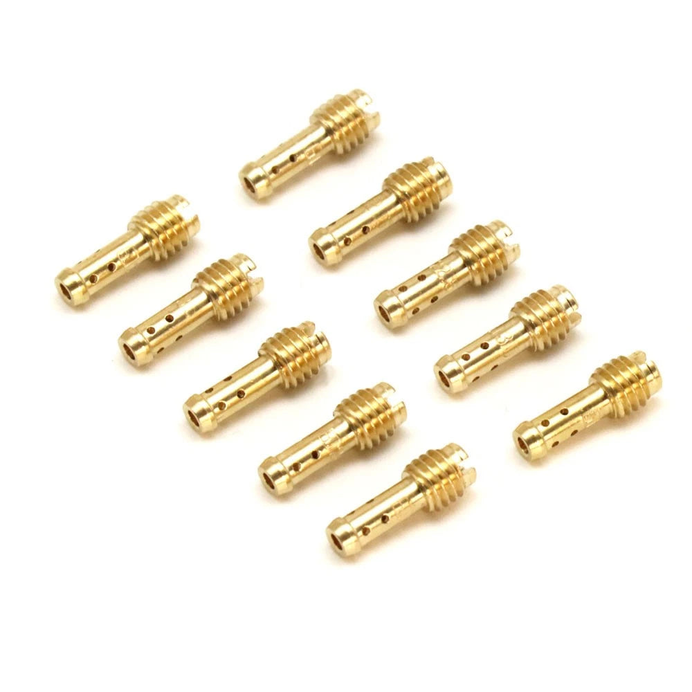 10Pcs Pilot Jet for Mikuni VM/TM/TMX Carburetor (15-37.5)