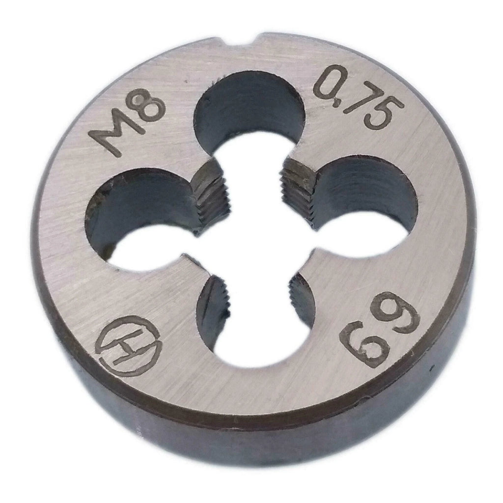 HSS M8 x 0.75mm Tap & Die Set for Metric Threads (RHD)