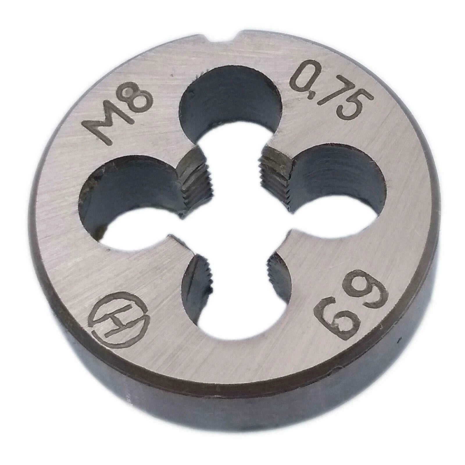 HSS M8 x 0.75mm Tap & Die Set for Metric Threads (RHD)