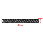 Center Armrest Box Rear Strip Cover Trim Red for Volkswagen Passat B5 (2001–2005)