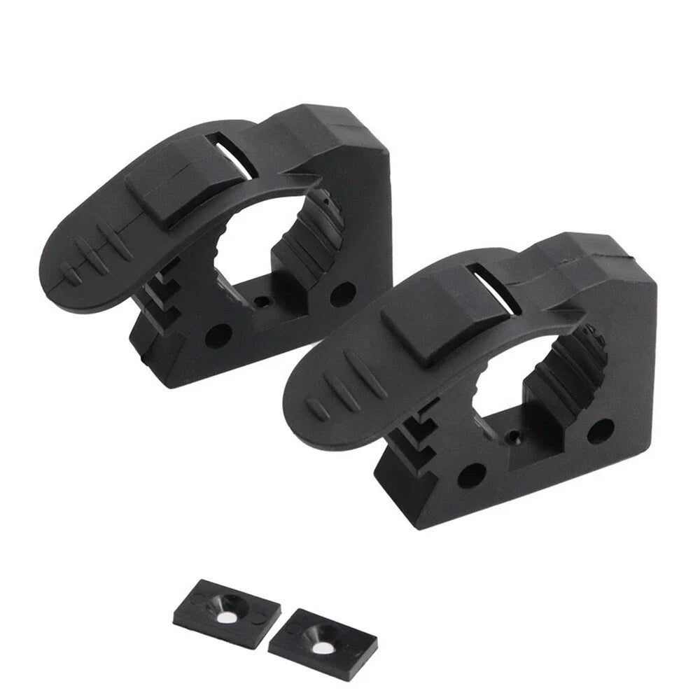 Rubber Quick Fastener Mounting Clamp for Car ATV RV 1.18"-1.42" Diameter