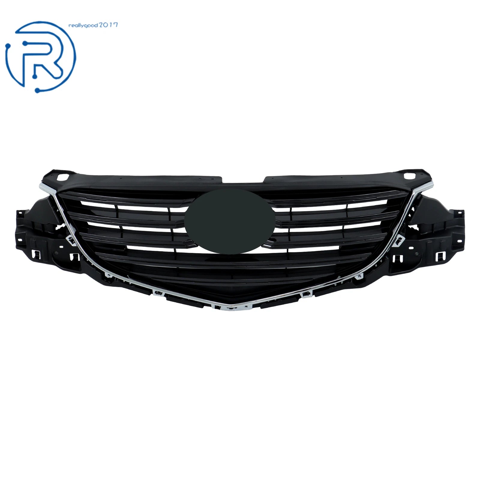 Front Grille Assembly for Mazda CX-5 (2015-2016) Gray Slats