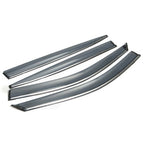 Window Visor Rain Guard for Infiniti Q50 (2014–2020) Smoke Tinted Acrylic