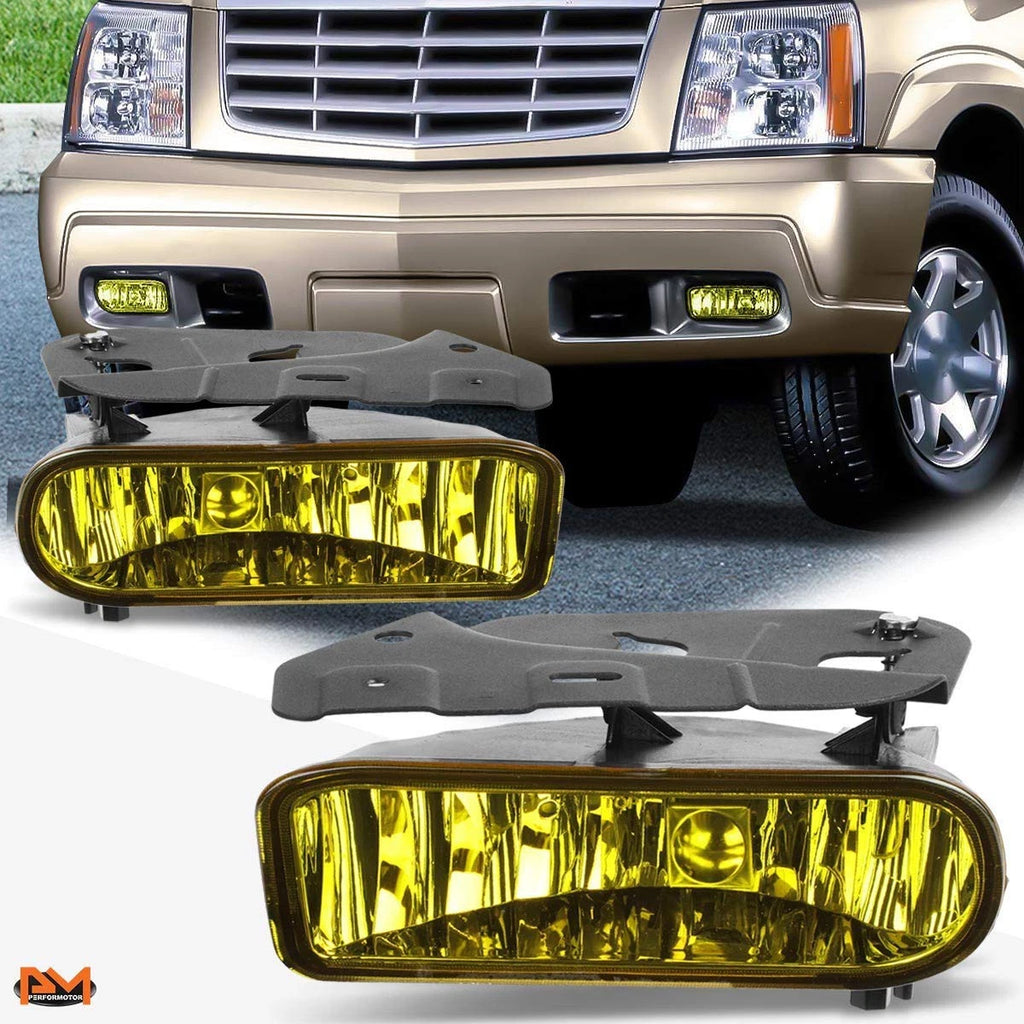 Fog Lights for Cadillac Escalade (2002–2006) OE Style Amber Lens Pair