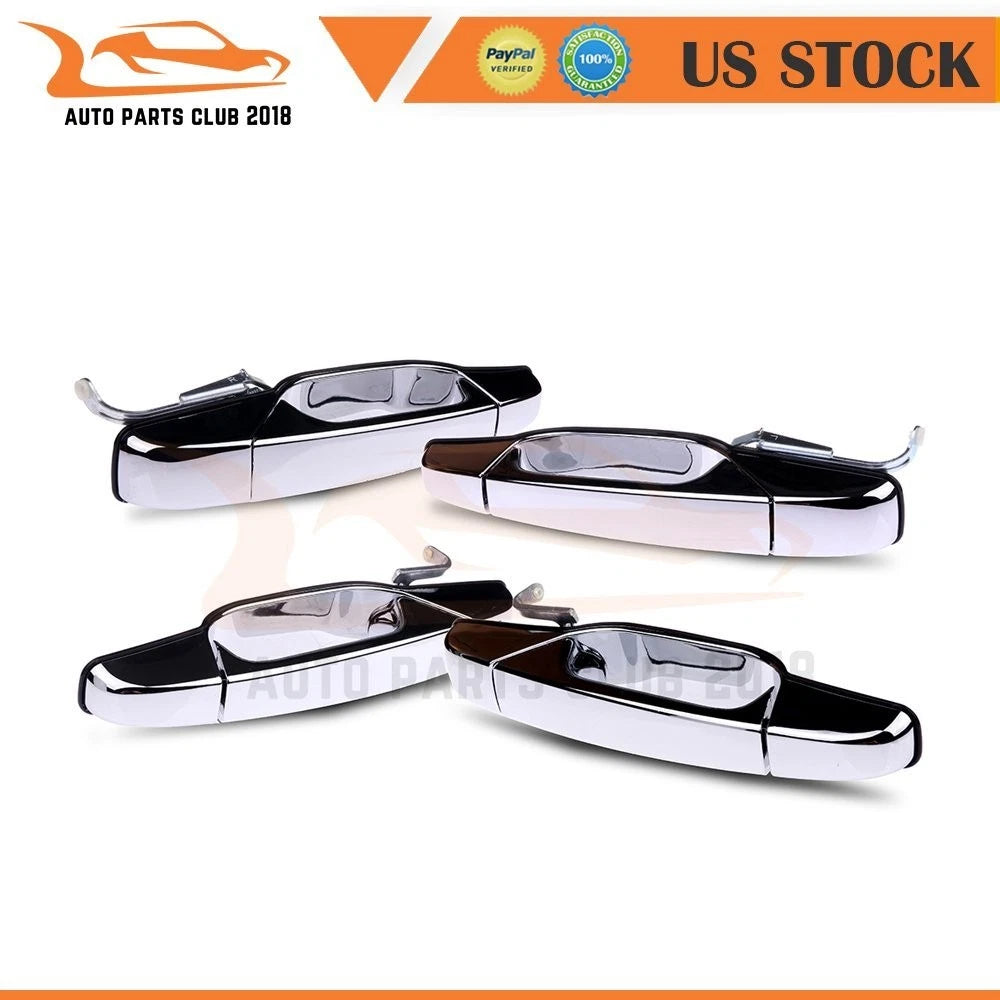 2X Exterior Door Handle for Chevy Tahoe GMC Yukon Sierra Denali (2007–2013)