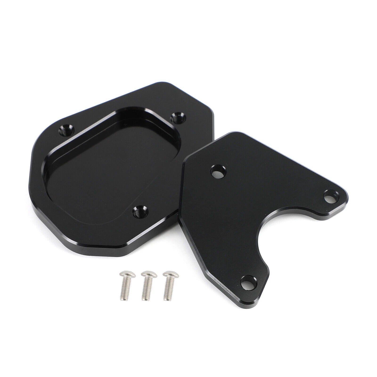 Kickstand Enlarger Plate Pad for Trident 660 (2021–2022) T9 BLK