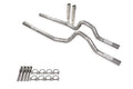 Dual Exhaust Kit 2.5" Rear Exit RC Tips for Ford F-Series (1980–1986)