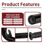 Handlebar w/ Grips & End Guard for Honda Rincon 650 TRX650FA (2003–2005)