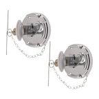 Anti-Theft Lock for Peterbilt 378 379 384 385 (1987–2015) 4" Diameter