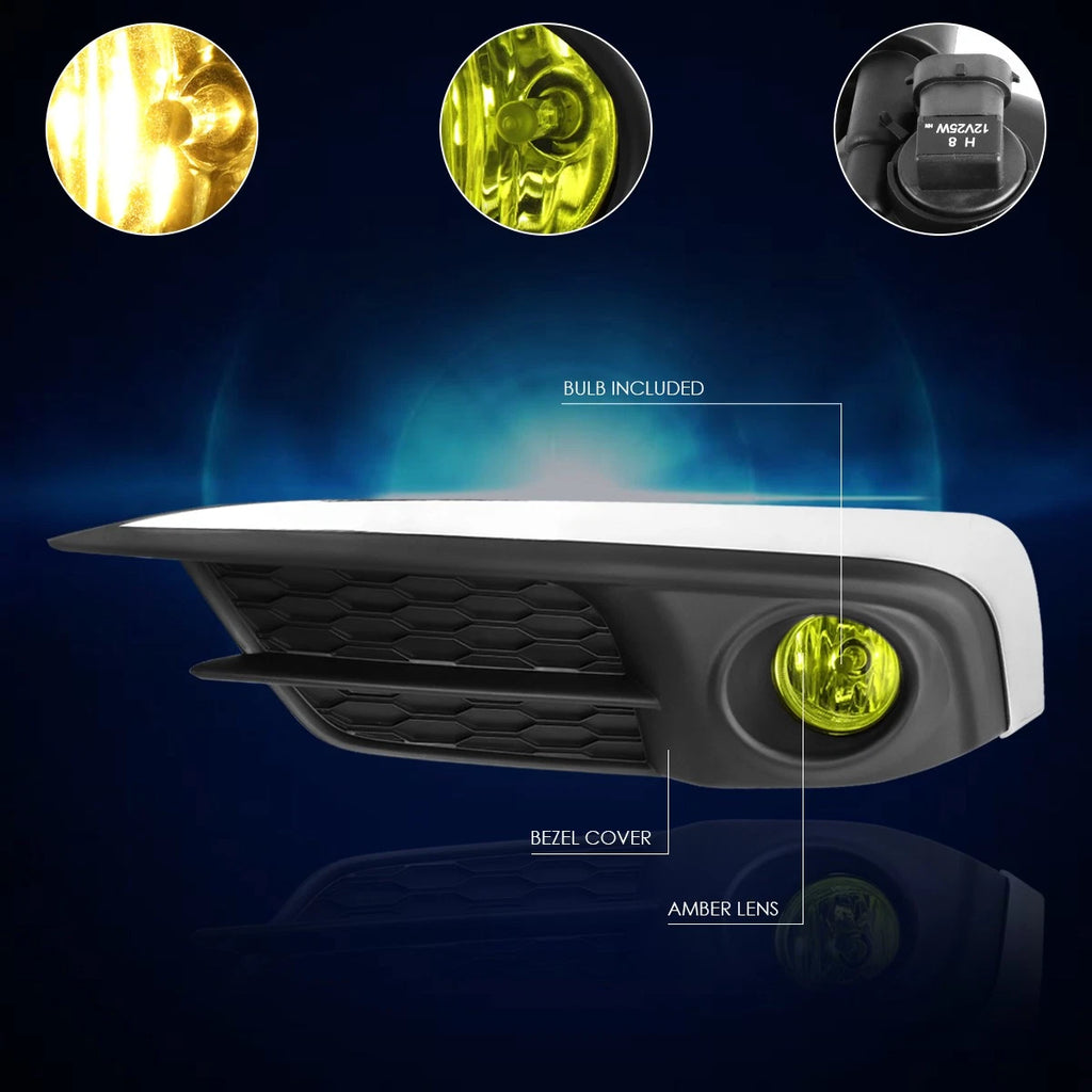 Smoked Lens Fog Lights for Ford Escape (2007–2012)