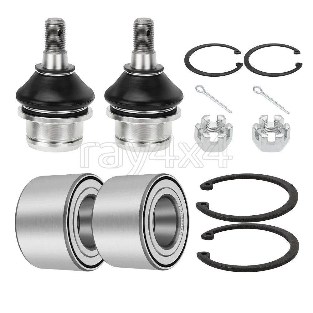 Front Wheel Bearing Ball Joint Kit for Kawasaki KAF820 Mule Pro FX FXT (2015–2023)