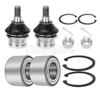 Front Wheel Bearing Ball Joint Kit for Kawasaki KAF820 Mule Pro FX FXT (2015–2023)