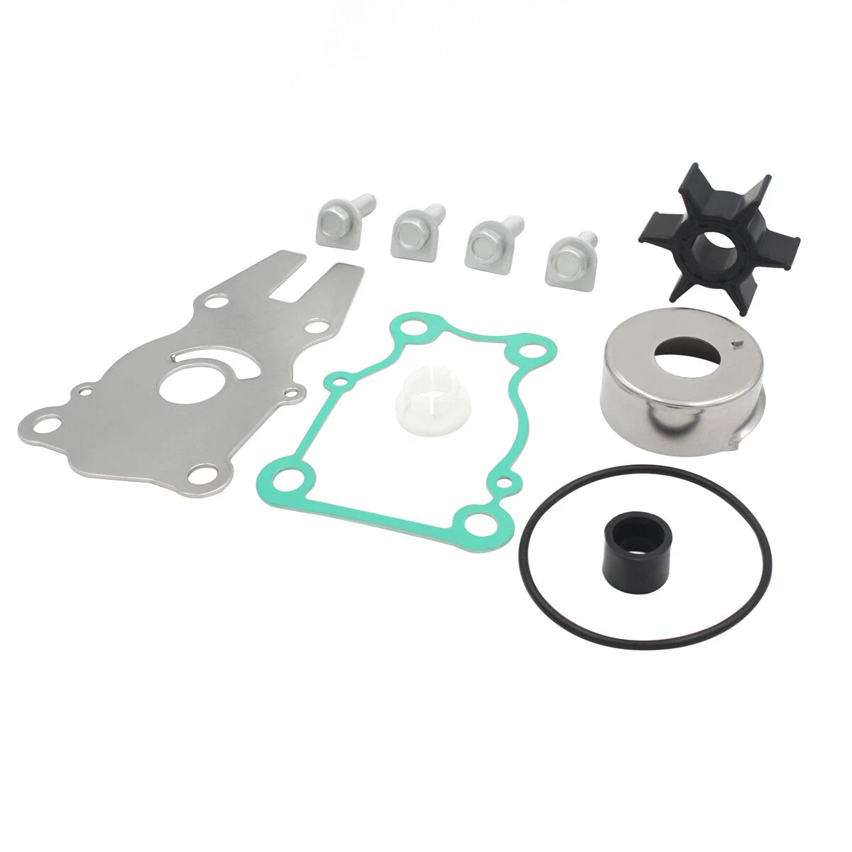 Water Pump Impeller Kit for Yamaha 30hp 40hp (2006–Present) 6BG-W0078-00-00