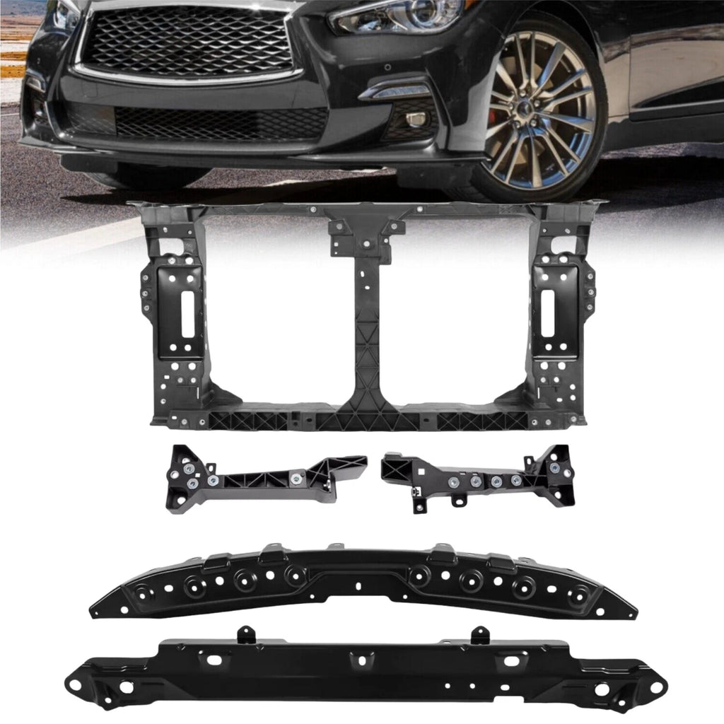Set of 2 Radiator Core Support Brackets for INFINITI Q50 Q60 (2014–2023)