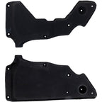 Set of 2 Engine Splash Shields for Lexus ES350 (2019–2021) Rear