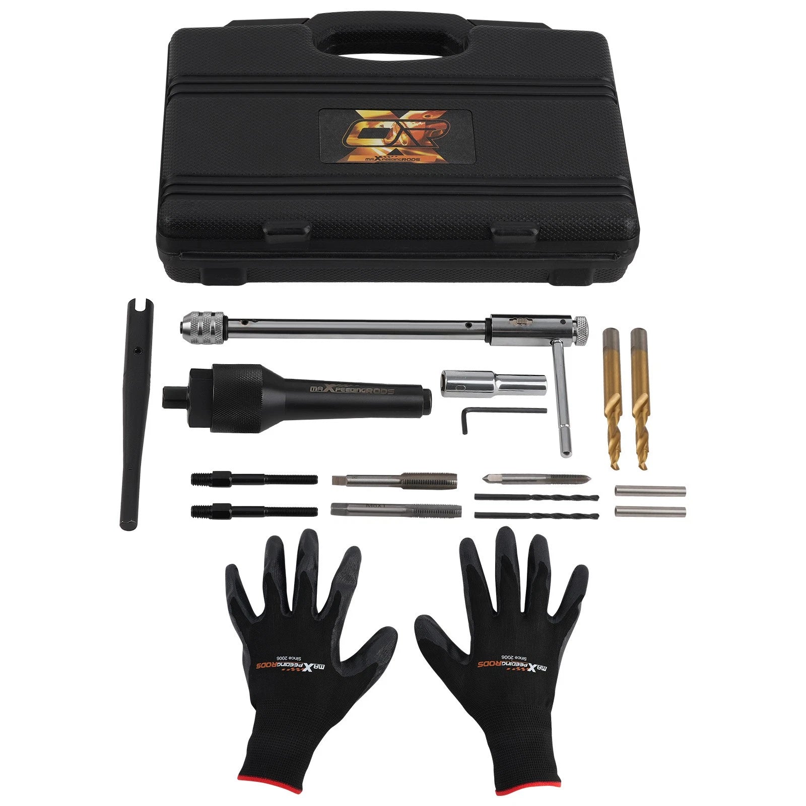 Glow Plug Removal Tool Kit for Automotive Applications (M8 M10)