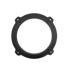 2X Black 6.5" Speaker Mounting Spacer Adaptor Rings for Hyundai IX35 (2012)