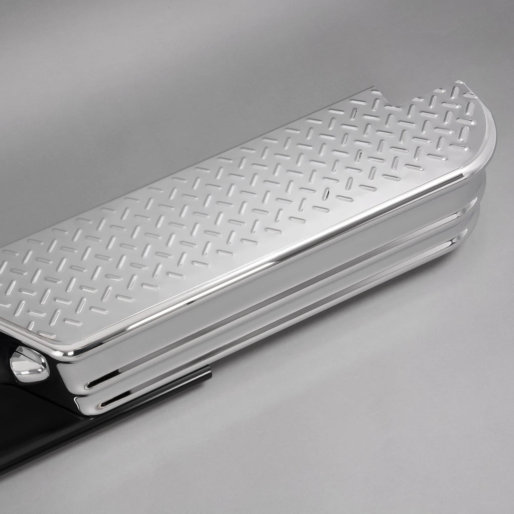 Chrome Steel Diamondstep Rear Step Bumper for Silverado 1500 (2007–2018)