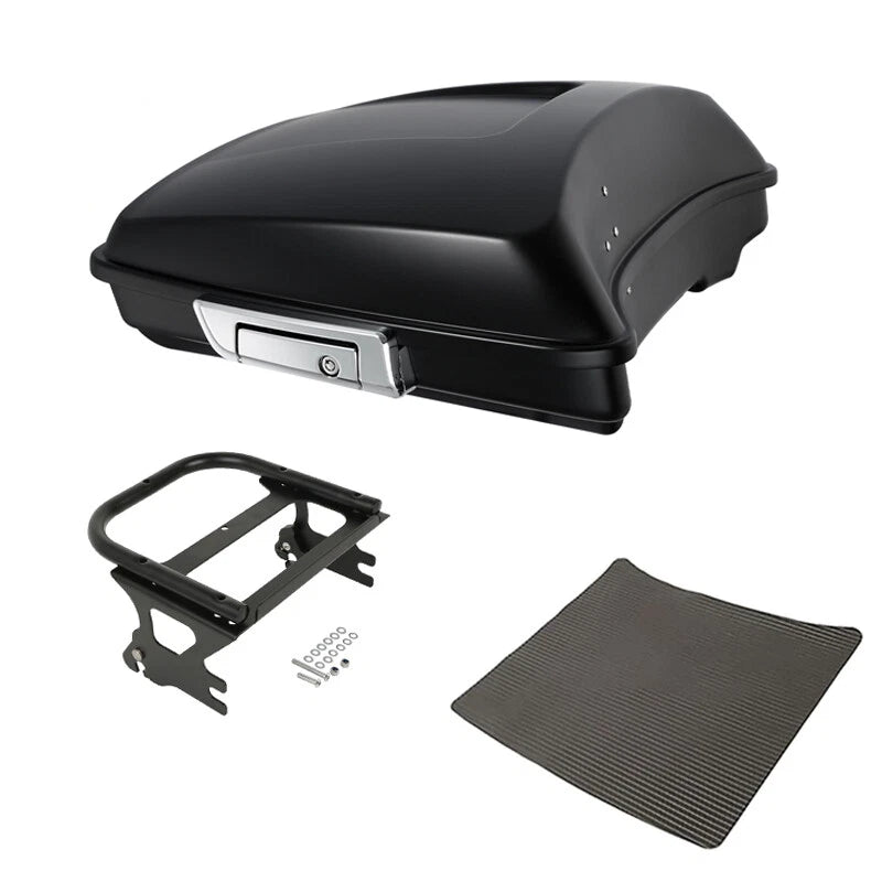 Matte Razor Trunk Mount Rack for Harley Touring Road King Glide (1997–2008)