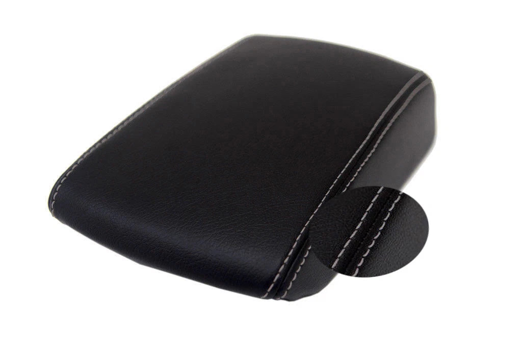 Center Console Armrest Cover for Mazda 3 (2003–2008) Gray Stitch
