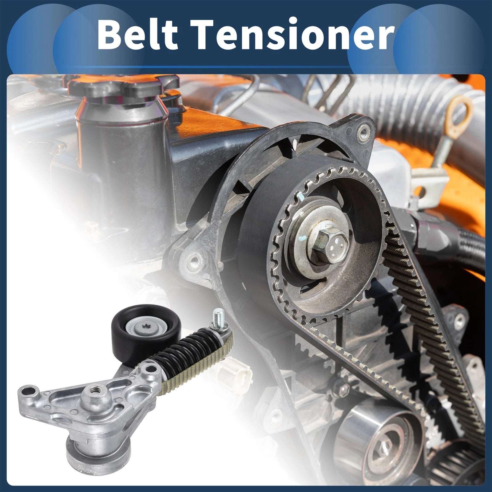 Belt Tensioner for Hyundai Sonata 2.0L L4 (2016–2020) No. 252832E650 Metal