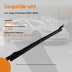 Body Side Rocker Molding for Jeep Cherokee (2014-2022) Black