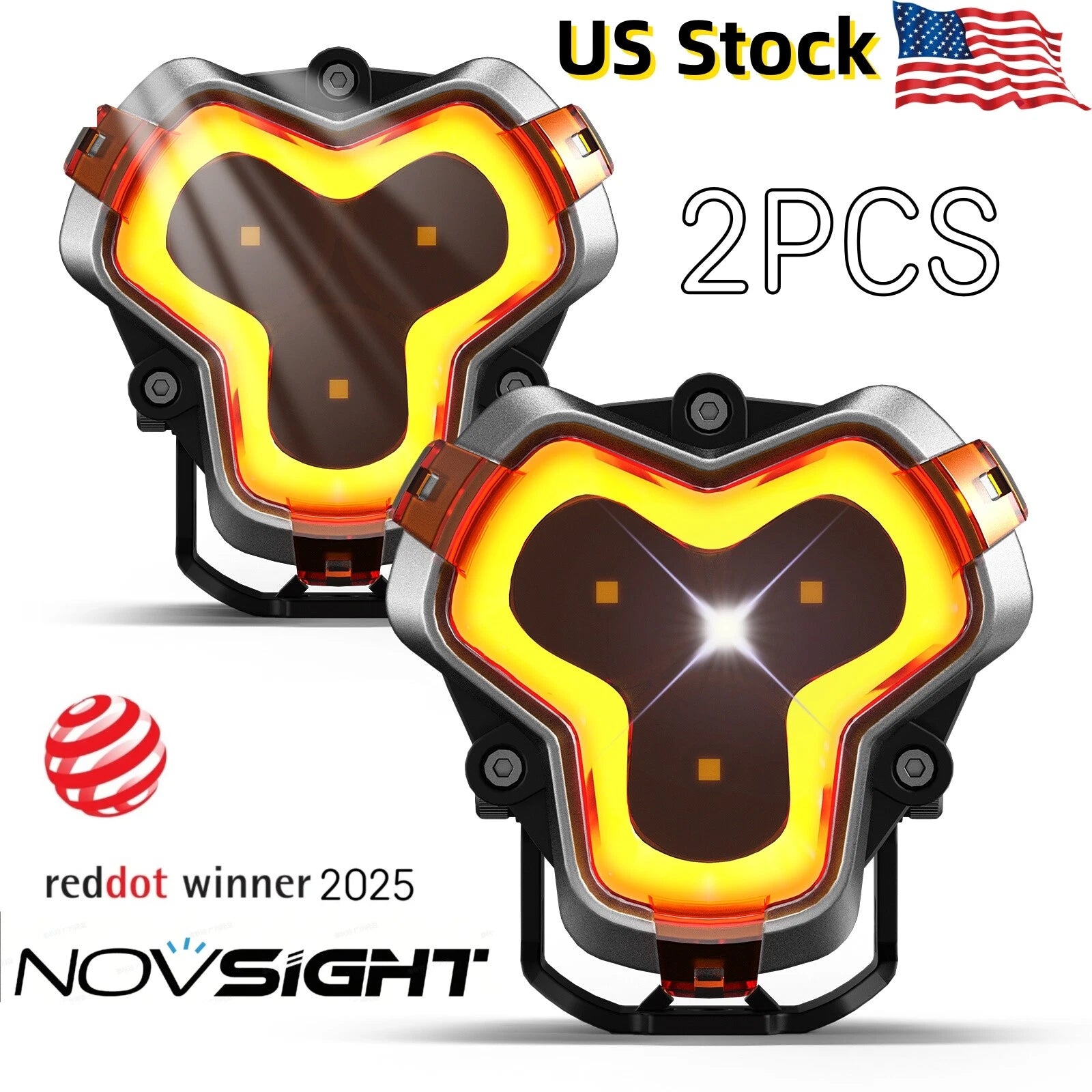 3" LED Work Light Pod for Jeep SUV Truck Pickup (2010–2023)