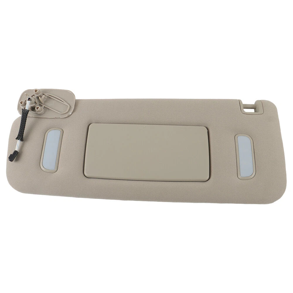 Driver Side Sun Visor Shade for Chevrolet GMC (2007–2014) Gray