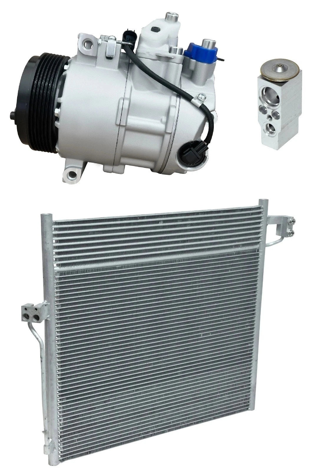 A C Compressor Kit With Condenser Replacement for Mercedes ML550 (2012–2012)