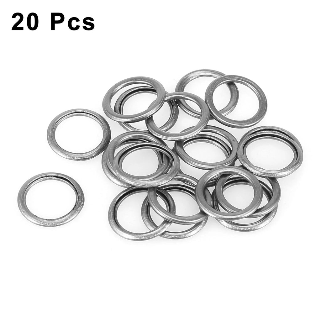 20pcs M14 Oil Drain Plug Gasket for Mitsubishi Lancer Outlander Eclipse (1992–2023) MD050317
