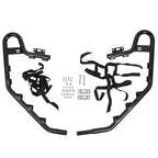 Black Aluminium Nerf Bars for Honda TRX 700XX (2008–2009)