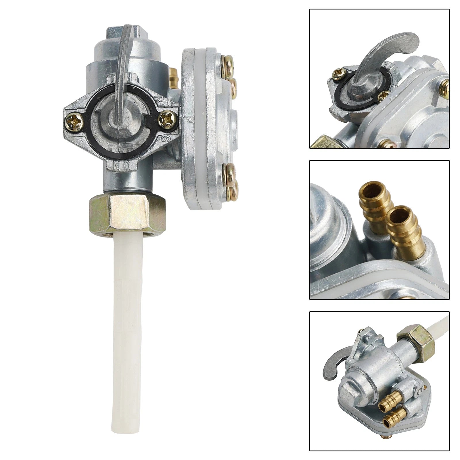 Gas Tank Fuel Cock Valve Petcock for Yamaha U5 Step Thru (1965–1969)