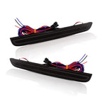 Red LED Dark Smoke Brake Tail Lights for Dodge Challenger (2015–2023)
