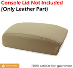 Leather Center Console Armrest Cover for Volvo S70/V70/C70 (1993–2001) Beige