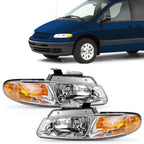 Headlight Assembly for Dodge Caravan Chrysler Voyager (1996–2000)