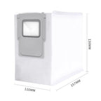 Self-Emptying Dust Capture Bag for Fine Dust (99.97% Efficiency)