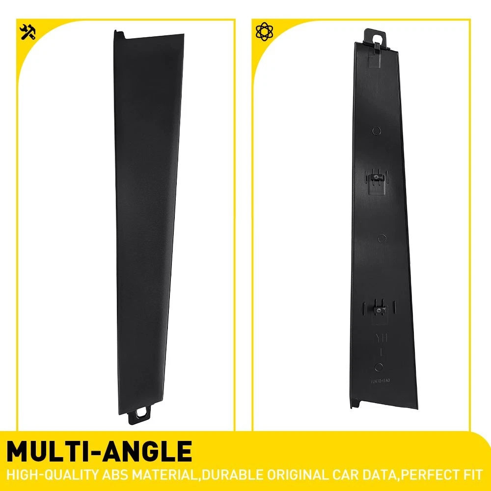 Front Left Door Pillar Molding for Honda Accord (2008–2013) - Black Garnish
