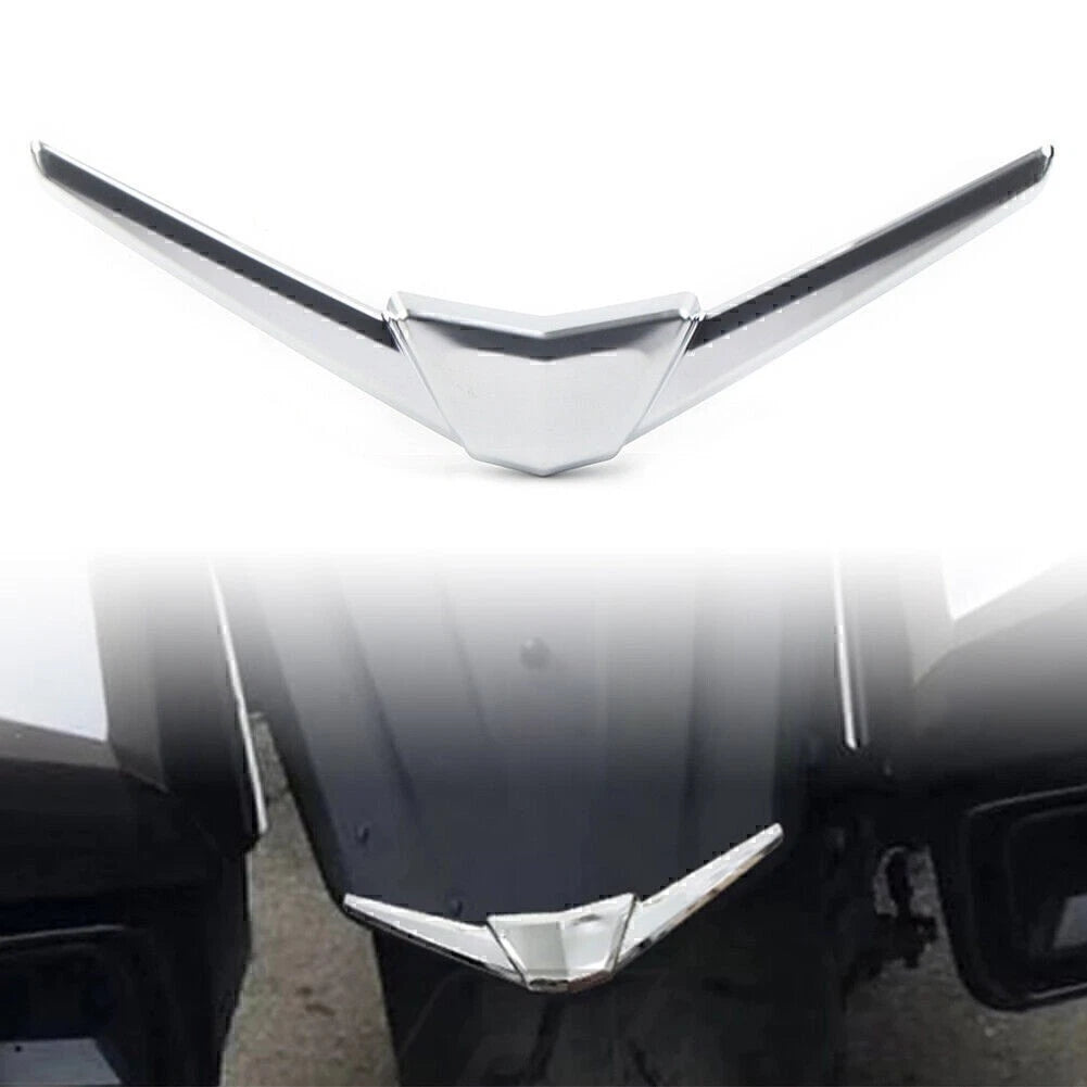 Rear Fender Tip Trim Cover for Honda Goldwing GL1800 F6B (2018–Present) Chrome ABS