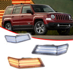 Dynamic Amber LED Signal DRL Lamp for Jeep Patriot (2007–2017)