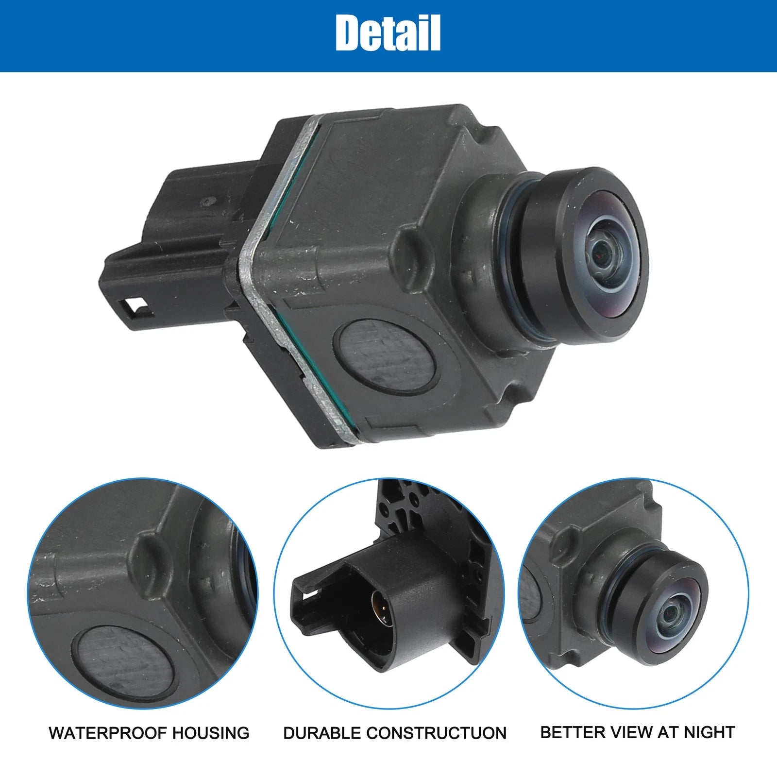 Rear View Backup Camera for Audi A4 Q7, VW Atlas (No. 5Q0980546A)
